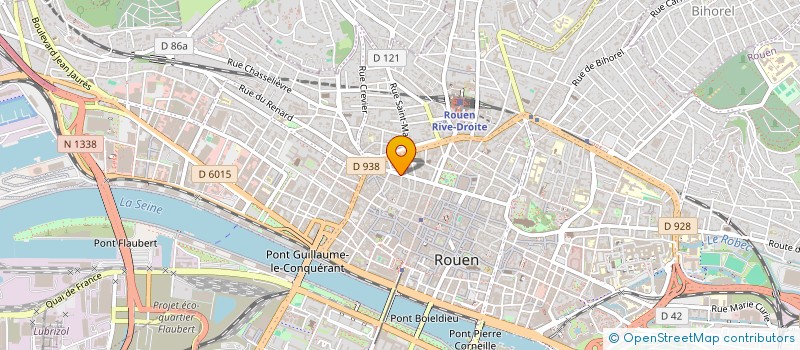 localisation de l'entreprise PATRIMOINES à ROUEN