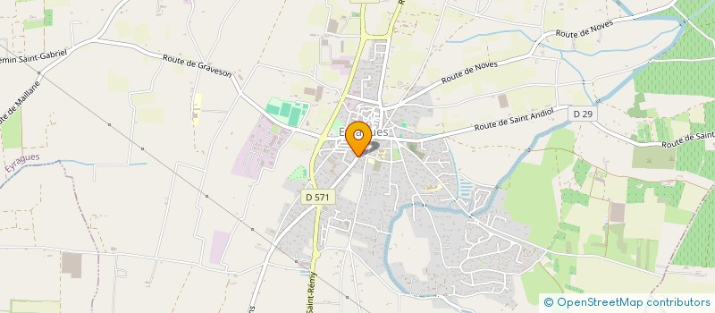 localisation de l'entreprise PATRIMOINES  EXPERTISE  LE PONTET