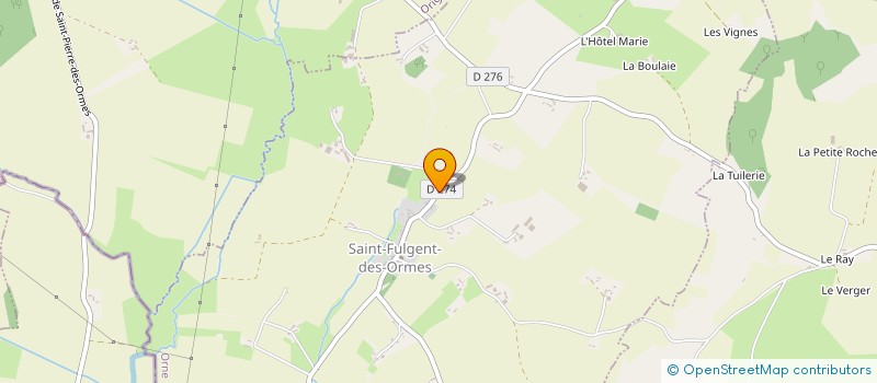 localisation de l'entreprise PATRIMOINES SAINT FULGENT DES ORMES à SAINT-FULGENT-DES-ORMES