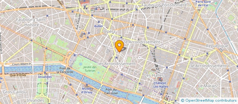 localisation de l'entreprise PATRIMONI & ASSOCIES  PARIS