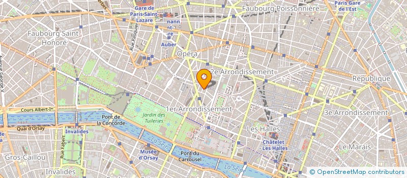 localisation de l'entreprise PATRIMONI INGENIERIE SARL à PARIS