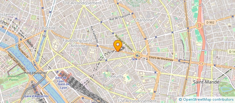 localisation de l'entreprise PATRIMONIA  PARIS 11