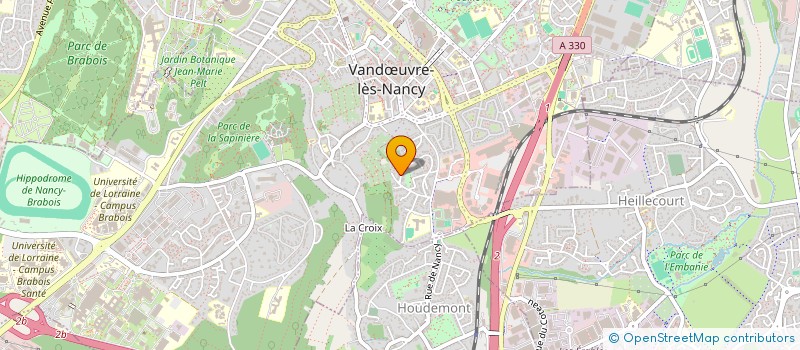 localisation de l'entreprise PATRIMONIA  VANDUVRE-LES-NANCY