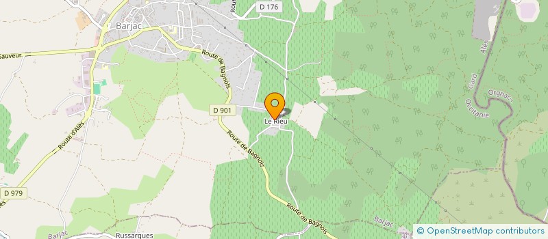 localisation de l'entreprise PATRIMONIA  SAINT-PRIVAT-DE-CHAMPCLOS