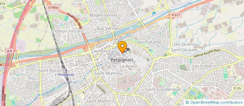 localisation de l'entreprise PATRIMONIA  PERPIGNAN