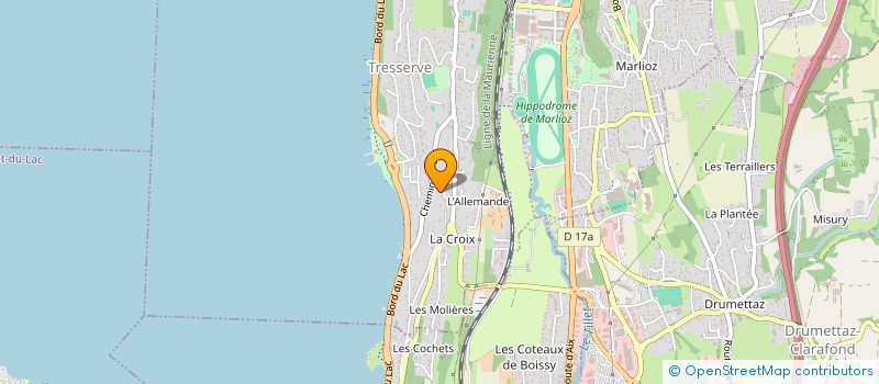 localisation de l'entreprise PATRIMONIA  TRESSERVE