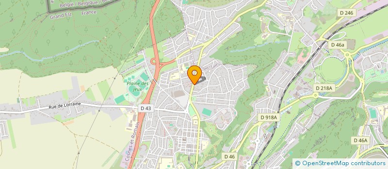 localisation de l'entreprise PATRIMONIA 6W à LONGWY
