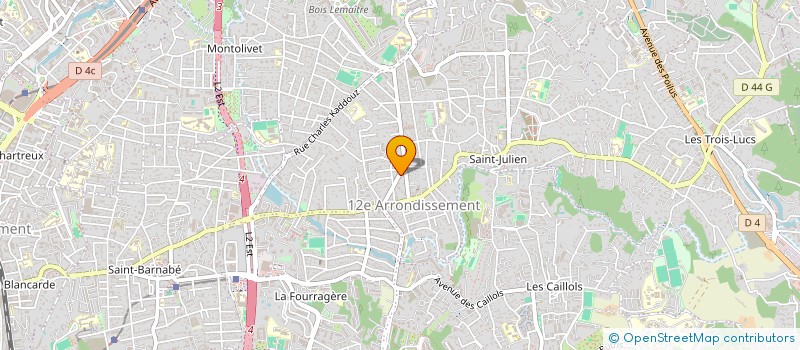 localisation de l'entreprise PATRIMONIA à MARSEILLE