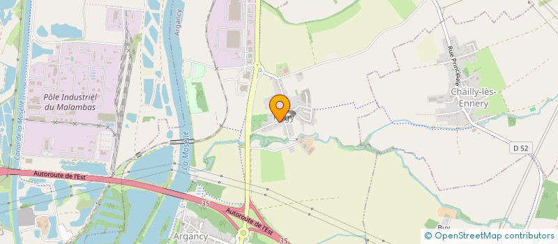 localisation de l'entreprise PATRIMONIA  SANRY-LES-VIGY