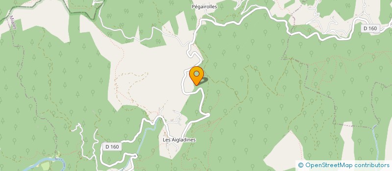 localisation de l'entreprise PATRIMONIA CEVENNES  SAINT-FELIX-DE-PALLIERES