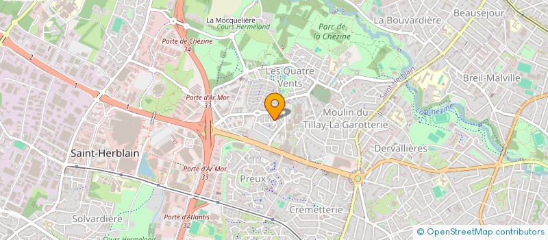 localisation de l'entreprise PATRIMONIA CONSULTING à SAINT-HERBLAIN