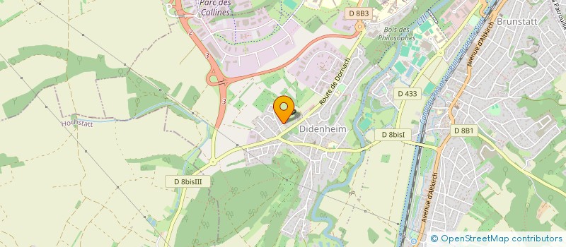 localisation de l'entreprise PATRIMONIA M  MULHOUSE