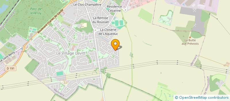 localisation de l'entreprise PATRIMONIAL  MENNECY