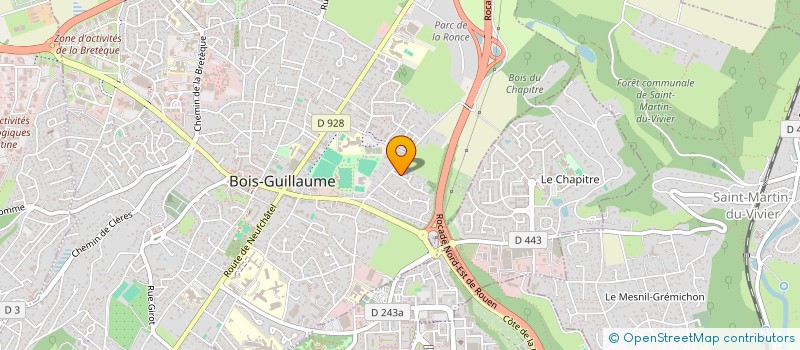 localisation de l'entreprise PATRIMONIALE BIGARE à BOIS-GUILLAUME