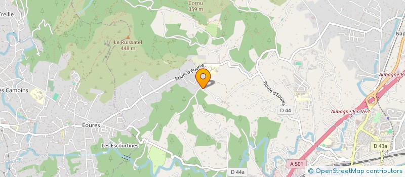 localisation de l'entreprise PATRIMONIALE BISSET à AUBAGNE