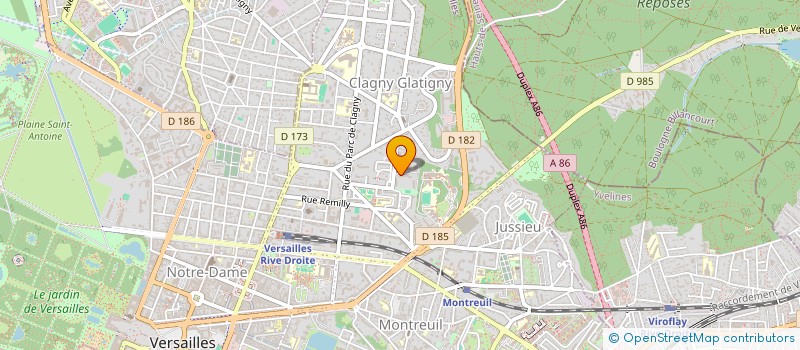 localisation de l'entreprise PATRIMONIALE DSQ à VERSAILLES