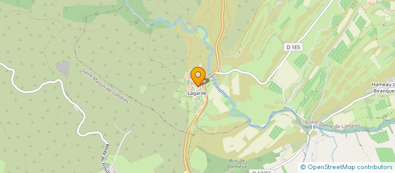 localisation de l'entreprise PATRIMONIALEMENT VOTRE  NOTRE-DAME-DE-LONDRES