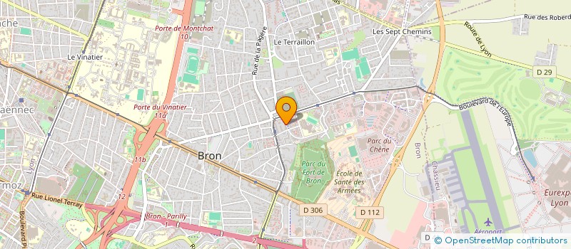 localisation de l'entreprise PATRIMONIAM  BRON