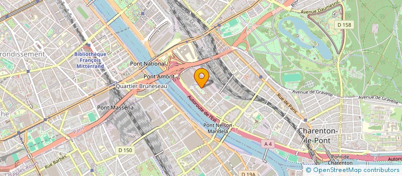 localisation de l'entreprise PATRIMONIE CONSEILS à CHARENTON-LE-PONT