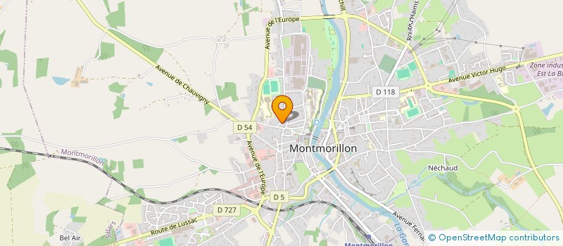 localisation de l'entreprise PATRIMONIO à LE BLANC