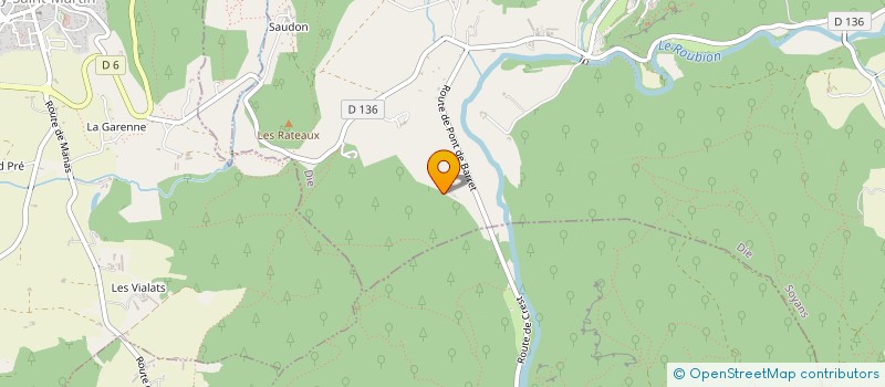 localisation de l'entreprise PATRIMONIO CONSILIUM  SOYANS