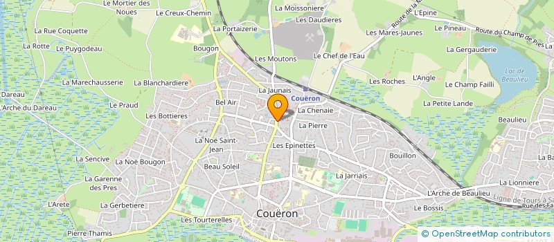 localisation de l'entreprise PATRIMONIO INVEST à COUERON