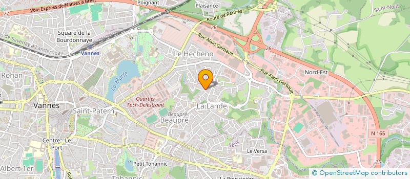 localisation de l'entreprise PATRIMONIOC à VANNES