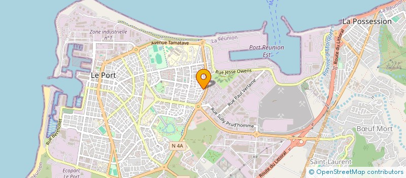 localisation de l'entreprise PATRIMONIUM à LE PORT