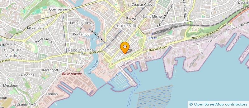 localisation de l'entreprise PATRIMONIUM à FOUESNANT