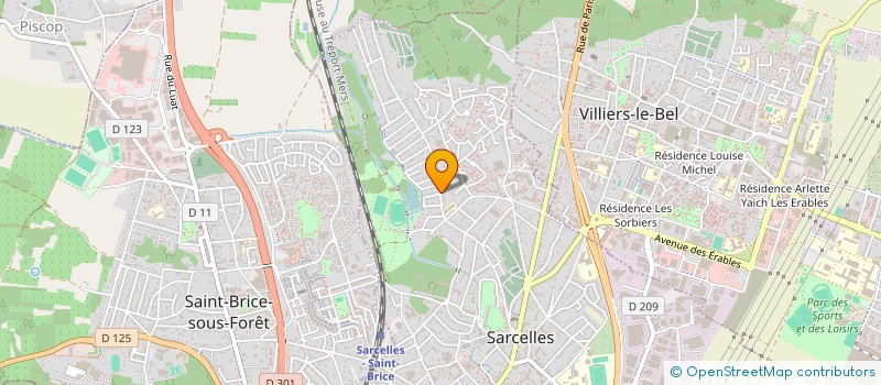 localisation de l'entreprise PATRIMONIUM ADVISOR  SARCELLES