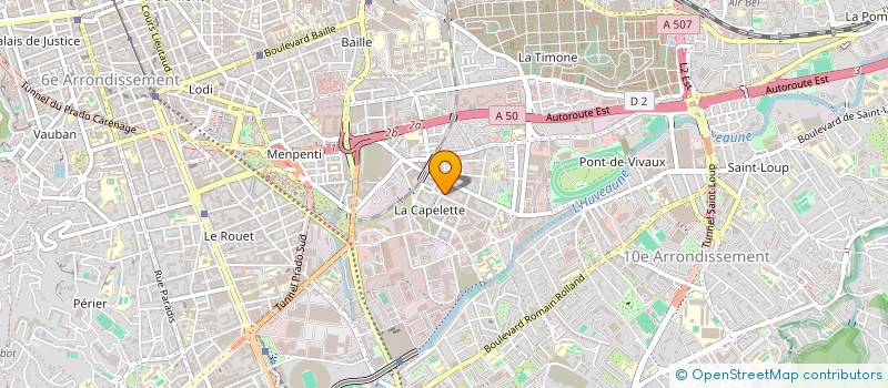 localisation de l'entreprise PATRIMONYA à MARSEILLE