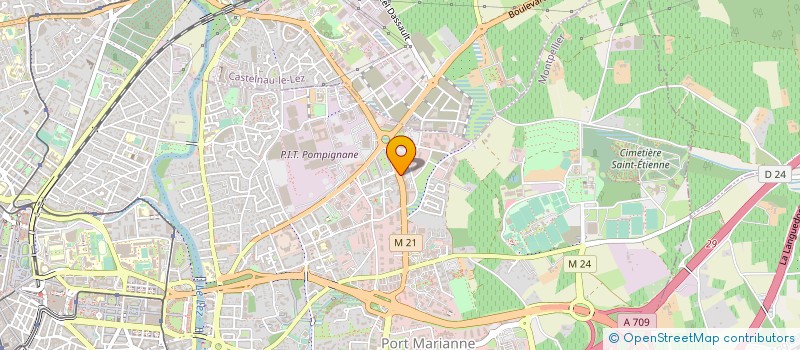 localisation de l'entreprise PATRIMOPTI  GUZARGUES