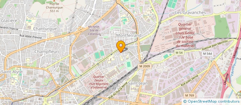 localisation de l'entreprise PATRIMORY  CLERMONT-FERRAND