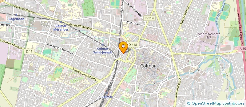 localisation de l'entreprise PATRINEXIA  COLMAR