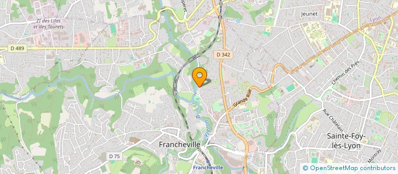 localisation de l'entreprise PATRINICO  FRANCHEVILLE