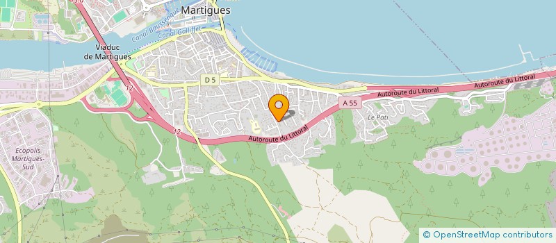 localisation de l'entreprise PATRIOTES HDC  MARTIGUES