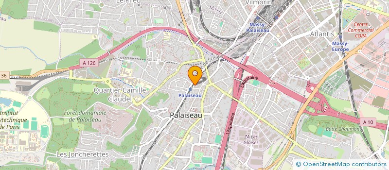 localisation de l'entreprise PATRIS CONSEIL à PALAISEAU