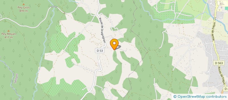 localisation de l'entreprise PATRIS TERRA  SEILLANS