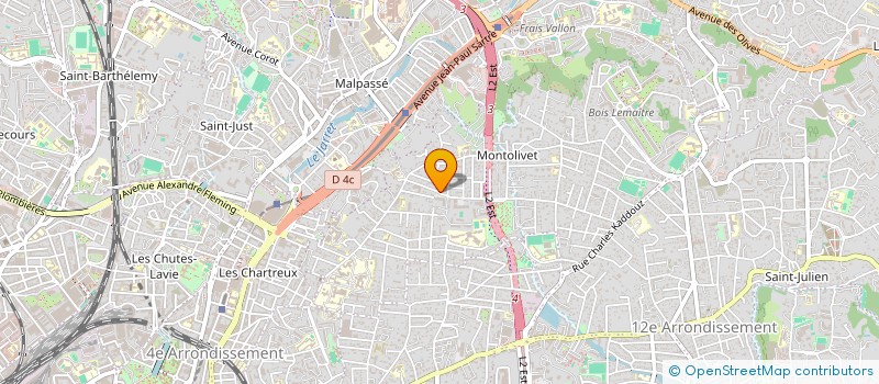 localisation de l'entreprise PATRITI IMMO à MARSEILLE