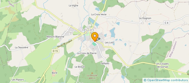 localisation de l'entreprise PATRIUM COMMANDITEE à LES CARS