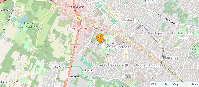 localisation de l'entreprise PATRIUS IMMOBILIER  SAINT-HERBLAIN