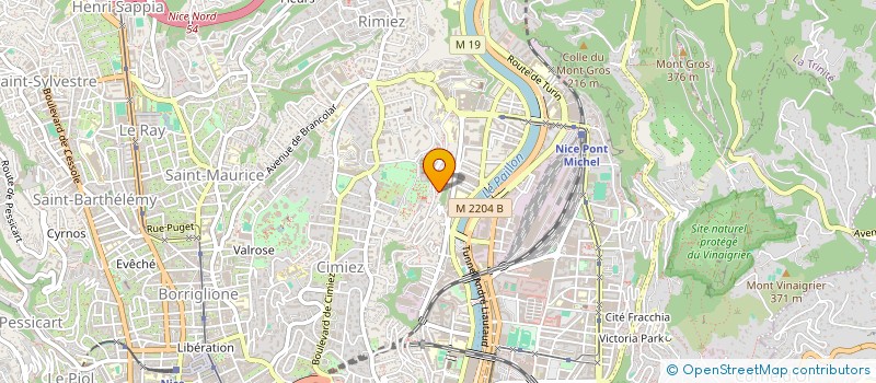 localisation de l'entreprise PATRIZEN à NICE