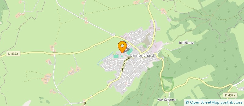 localisation de l'entreprise PATRIZIA  DAMPRICHARD