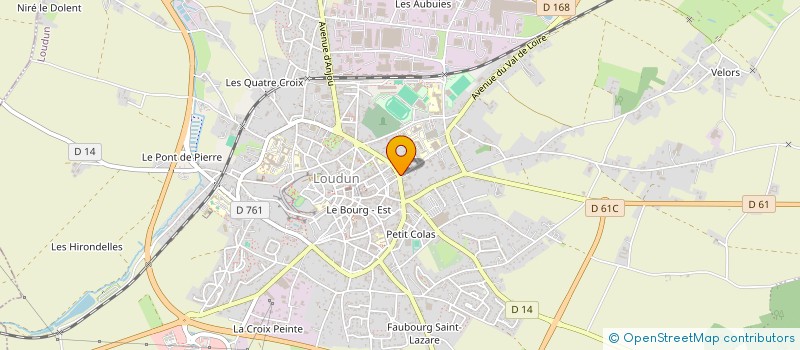 localisation de l'entreprise PATRO ECOLE PUBLIQUE DE LOUDUN à LOUDUN