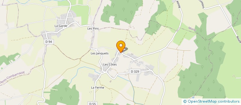 localisation de l'entreprise PATROME  LUZILLAT