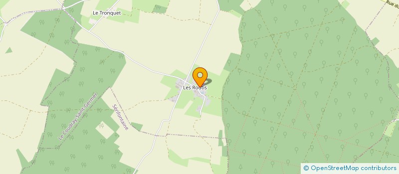 localisation de l'entreprise PATRON ET COMPAGNIE  LE COUDRAY-SAINT-GERMER