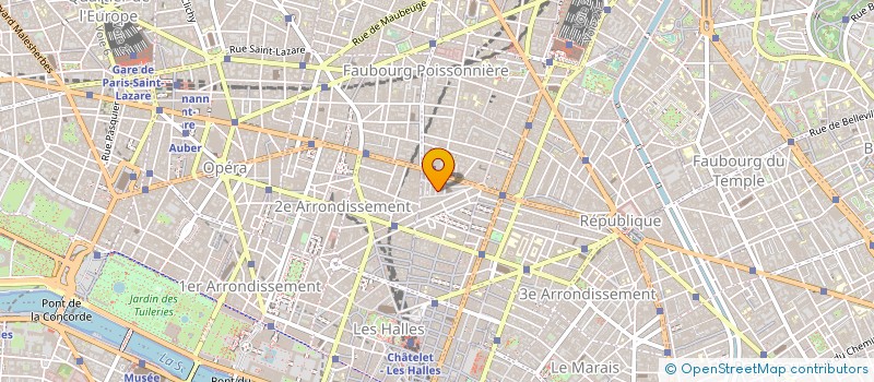localisation de l'entreprise PATRON ET FILS à PARIS