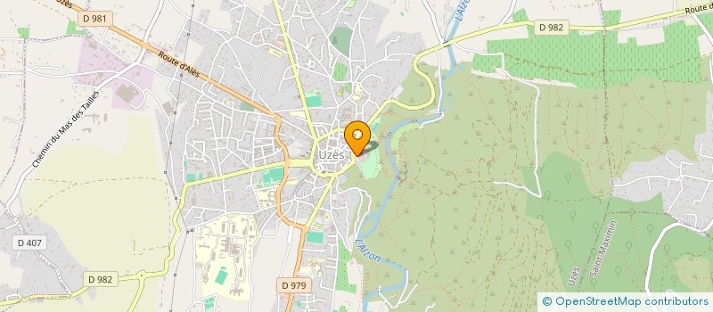 localisation de l'entreprise PATRONAGE CARLO ACUTIS D'UZES  UZES