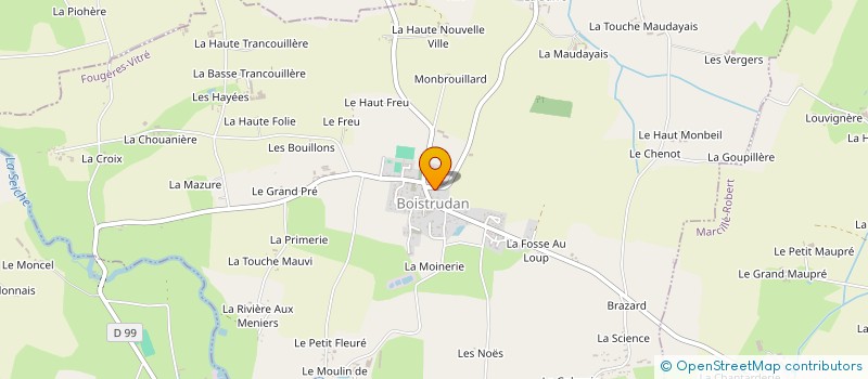 localisation de l'entreprise PATRONAGE DE PIRE SUR SEICHE  PIRE-CHANCE