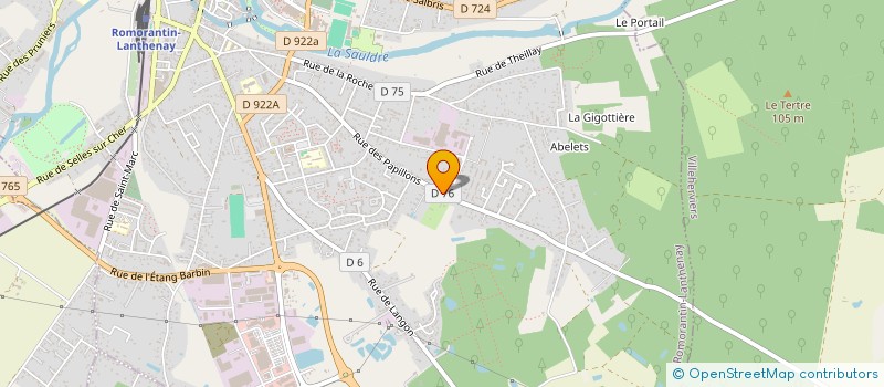 localisation de l'entreprise PATRONAGE DES ECOLES PUBLIQUES à ROMORANTIN-LANTHENAY